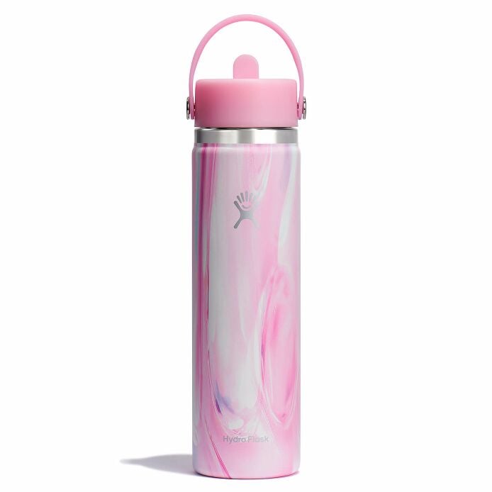 24 oz Wide Mouth Water Bottle w/ Flex Straw Cap - Image 71