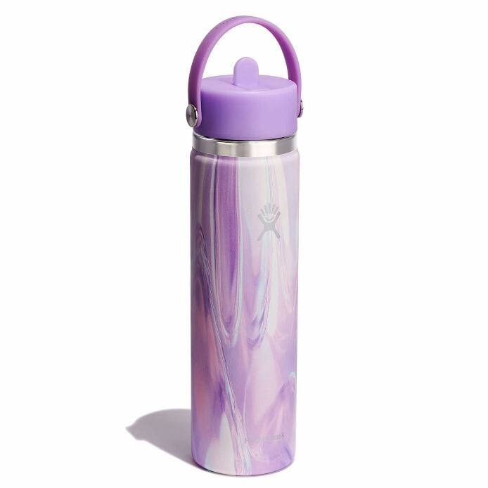 24 oz Wide Mouth Water Bottle w/ Flex Straw Cap - Image 78