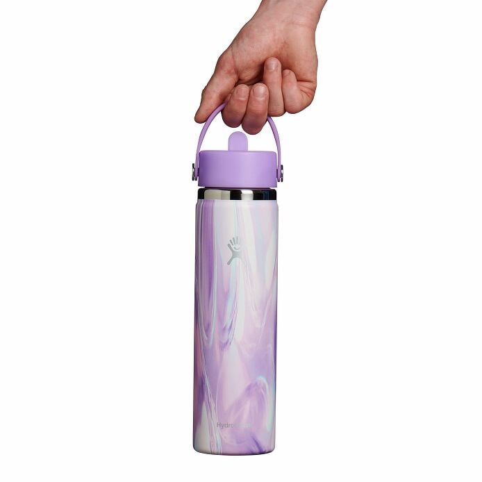 24 oz Wide Mouth Water Bottle w/ Flex Straw Cap - Image 79