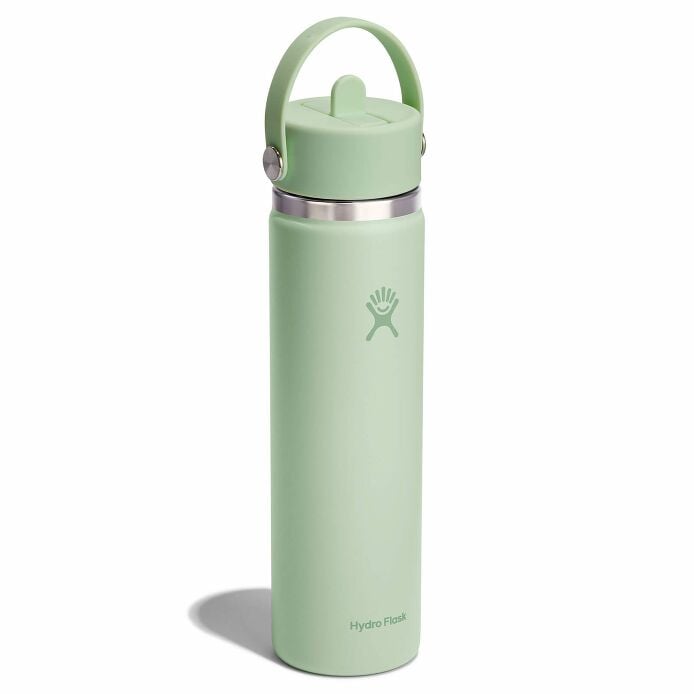 24 oz Wide Mouth Water Bottle w/ Flex Straw Cap - Image 51