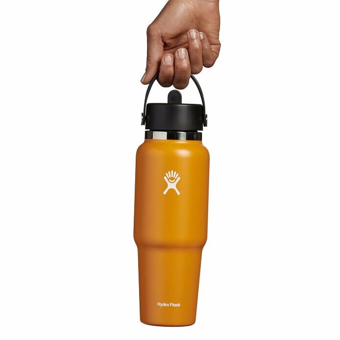 32 oz Wide Mouth Travel Bottle with Flex Straw Cap - Image 47