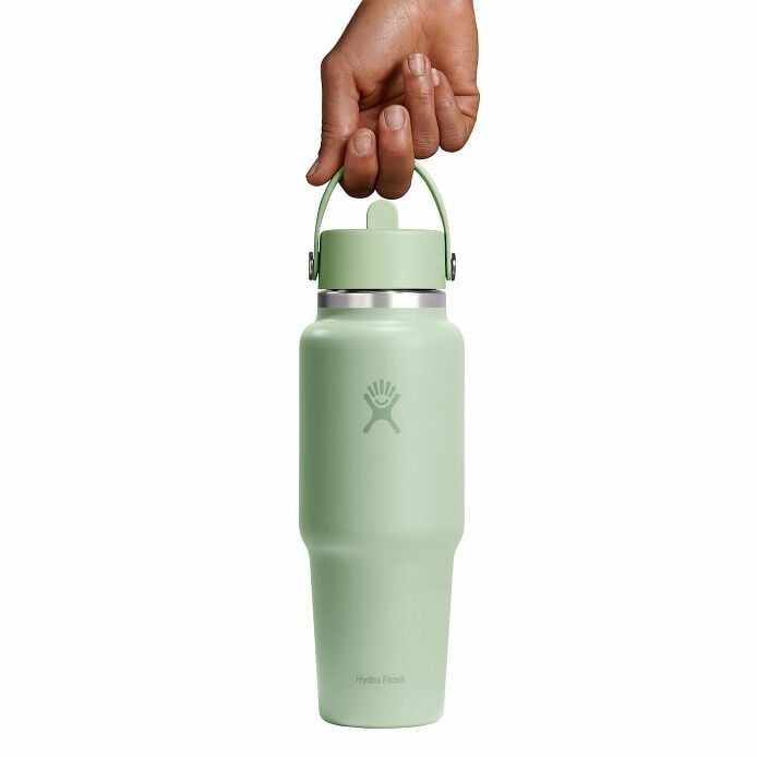 32 oz Wide Mouth Travel Bottle with Flex Straw Cap - Image 63