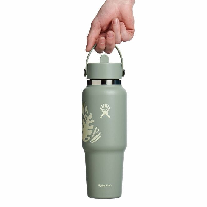 32 oz Wide Mouth Travel Bottle with Flex Straw Cap - Image 75