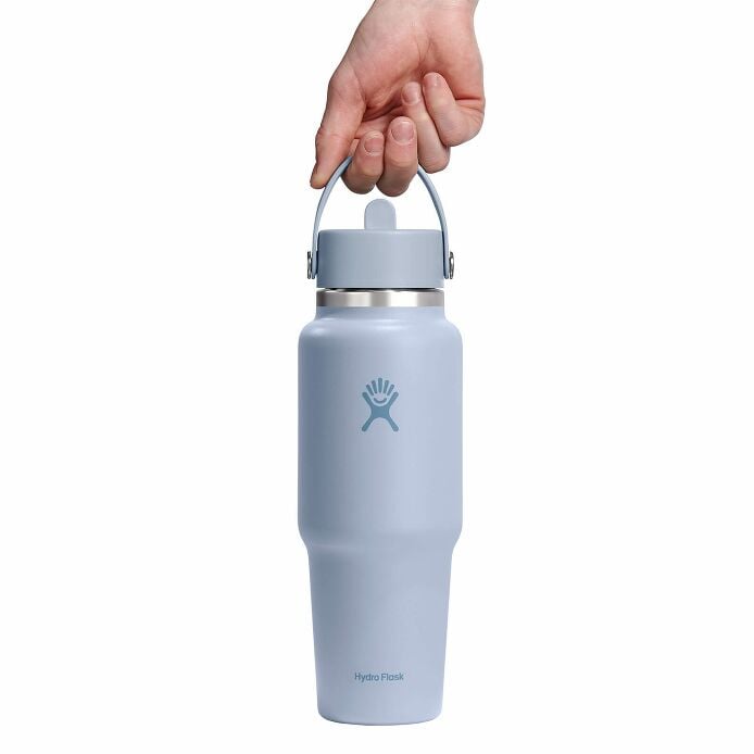 32 oz Wide Mouth Travel Bottle with Flex Straw Cap - Image 57